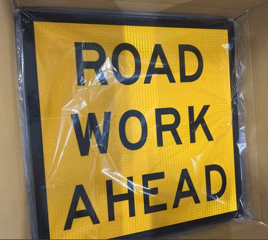 Прочный FRP GRP Пултрудированный композитный дорожный знак из армированного стекловолокном пластика